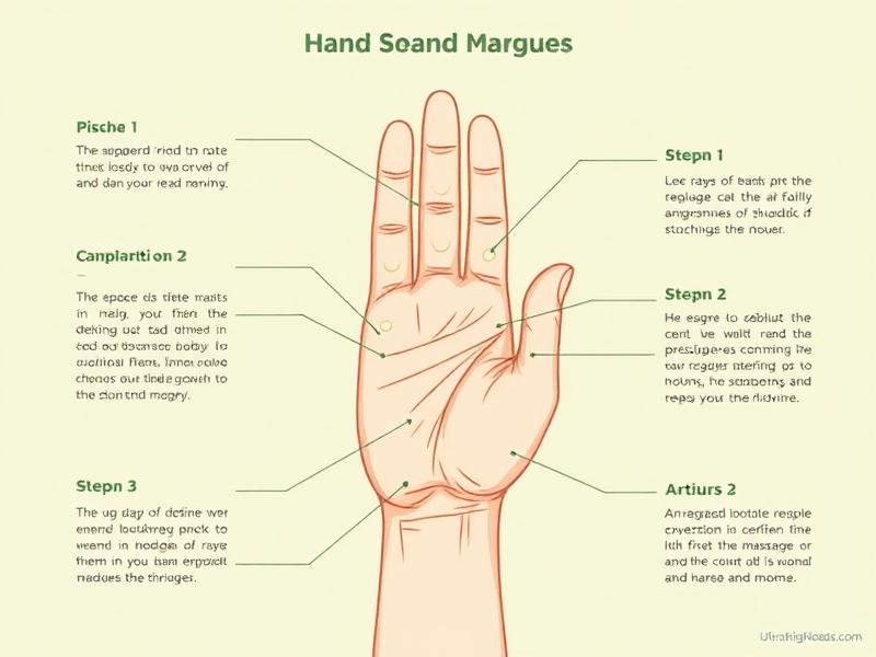 Точки масажу на долоні